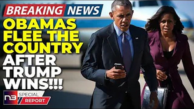 Just In: The Real Reason the Obamas Just Fled the Country on Private Jets Has Everyone Talking Now 2024