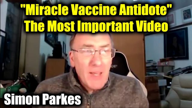 Simon Parkes - "Miracle Vaccine Antidote" - Simon Parkes Most Important Video - How many People Watched It